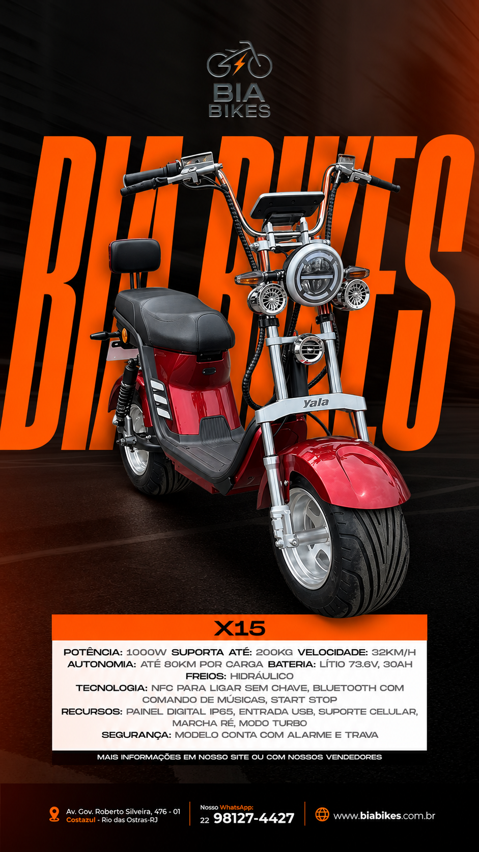 Bia Bikes X15